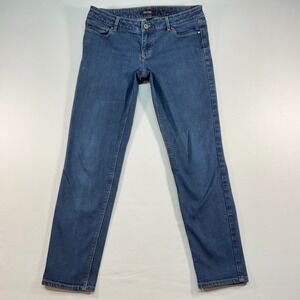 White House Black Market Skimmer Jeans Womens 6 Medium Slim Leg Stretch Denim